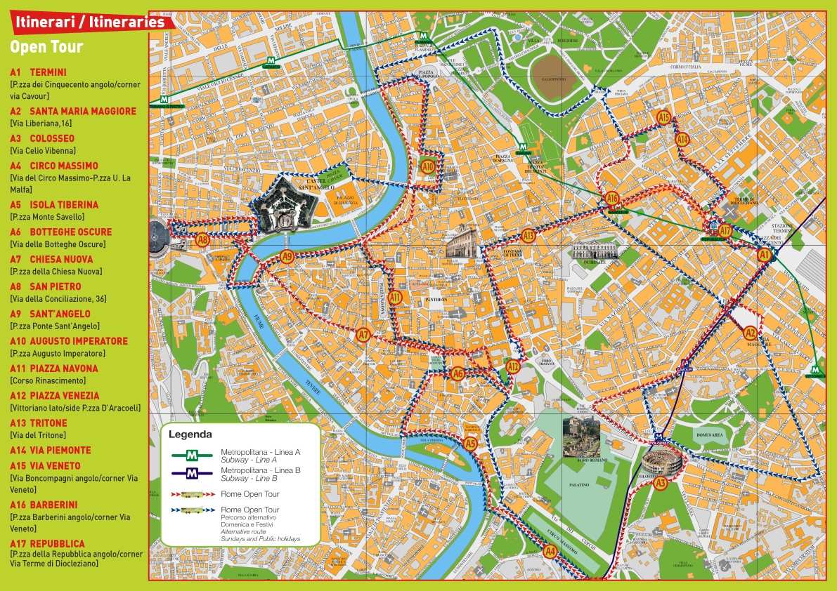 Mapas Y Planos De Roma