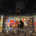 El ayuntamiento de Roma se ilumina con frescos navideños